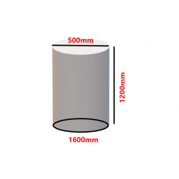Worek foliowy na trociny, wióry, odpady, pył fi 500 x 1200 mm